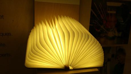 Créer une lampe avec un livre, impossible ?