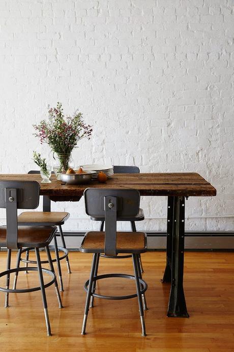 Loft Tribeca New York The Scandinavian Home via Nat et nature Un loft plein de charme à New York