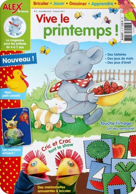 Alex la souris, Le magazine pour les enfants de 4 à 7 ans