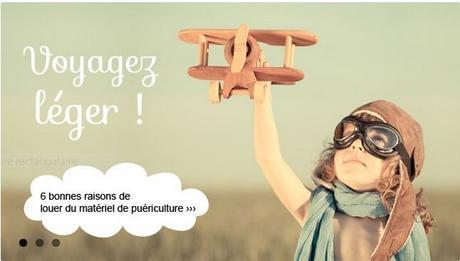 Voyager léger même avec son bébé est devenu possible grâce aux petits beurres volants !