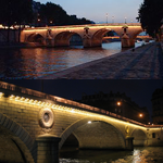Le pont Marie et le pont Louis-Philippe