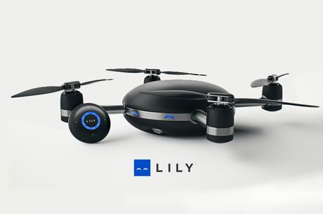 Lily le drone autonome qui se met en marche lorsqu’on le lance en l’air