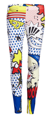 ADIDAS X RITA ORA LEGGINGS SUPER LOGO GRAPHIC / MULTICOLORE