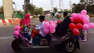 Bangkok, un impressionnant et insolite mariage [HD]