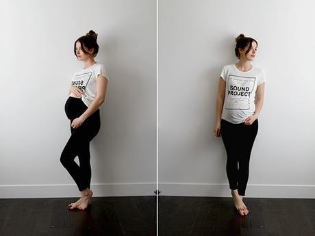Des leggings de maternité en 10 minutes