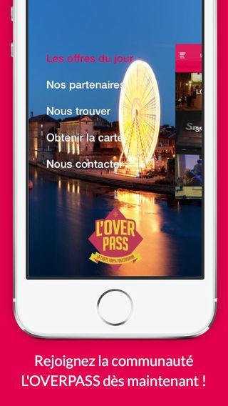 Sortie d'une application mobile sur iOs et Android : L'Over pass Screen 4 iOS