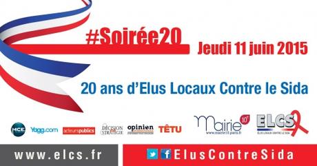 Save the date : 11 juin : Soirée des 20 ans d'ELCS !