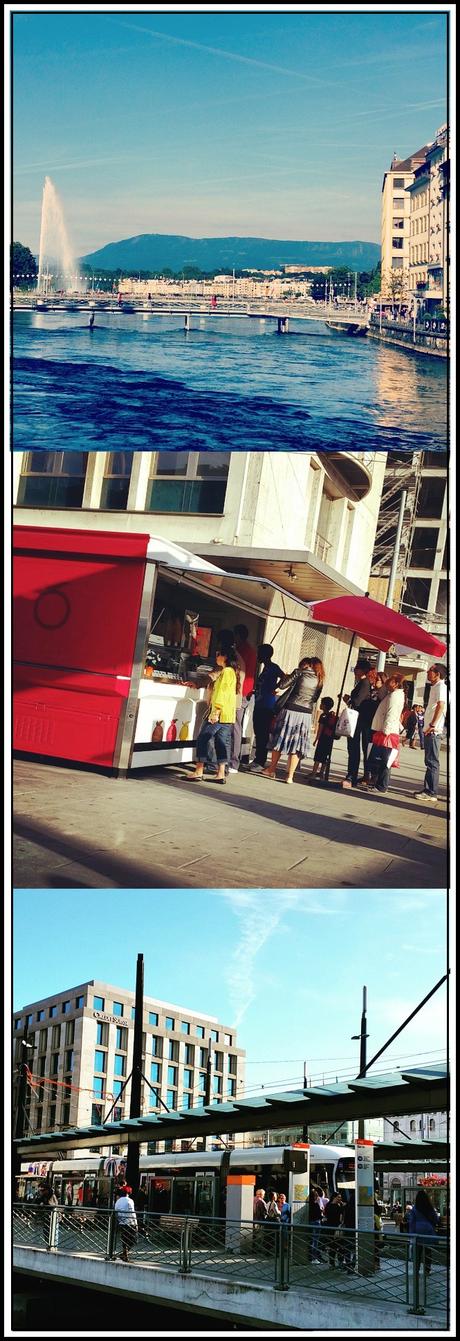 la rues est à vous aux eaux-vives,dans les rues de Genève,le jet d'eau