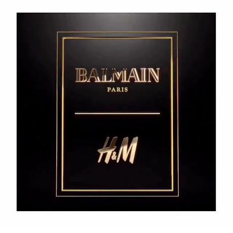 FASHION ALERT : BALMAIN FOR H&M...