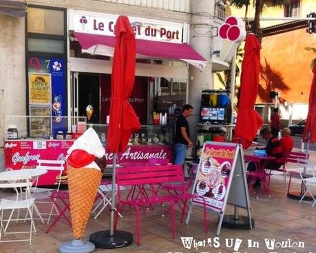 Une bonne glace artisanale sur le Port de Toulon, ça vous dit ?