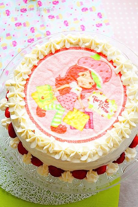 Layer cake aux fraises / Gâteau d’anniversaire