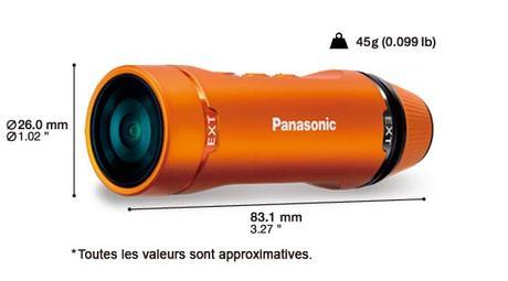 Nouvelle Action Cam, Panasonic HX-A1 prête à affronter tous les terrains