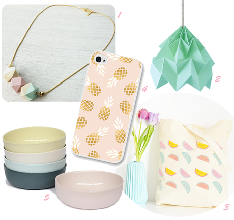 Sélection Etsy - Fête des mères 2015