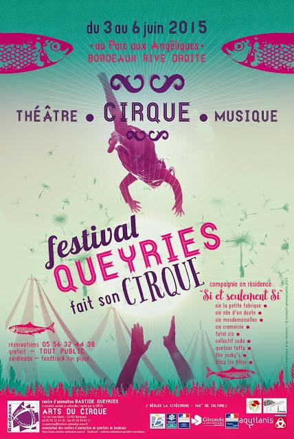 /// P r i n t /// Réalisation de l'affiche du Festival Queyries fait son Cirque