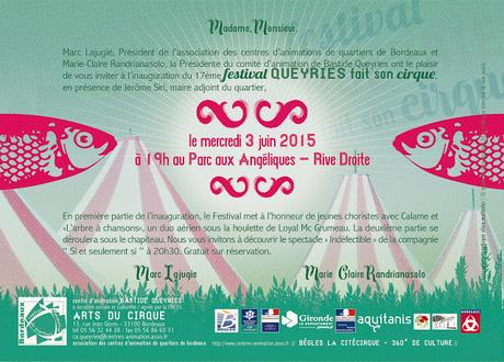 /// P r i n t /// Réalisation de l'affiche du Festival Queyries fait son Cirque