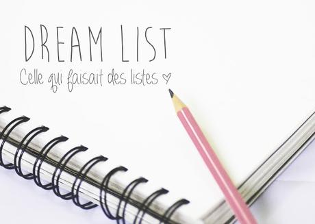 dream bucket list