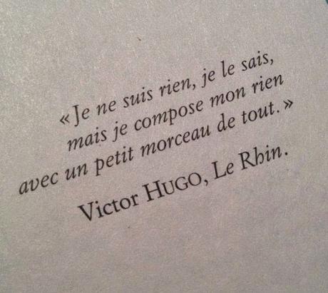 Un peu de Victor Hugo...