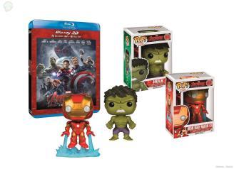 Précommande – BluRay – Avengers: L’ère d’Ultron + figurine Hulk & Iron man