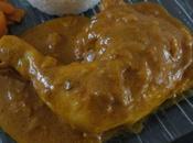 Poulet lait coco épices