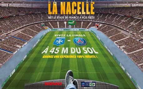 Auxerre-PSG: avec PMU, vivez la finale de la Coupe de France à 45 mètres de hauteur