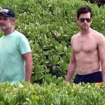 51747998 Actor Matt Bomer enjoying a day on the beach in Maui, Hawaii on May 19, 2015. Matt was recently cast along with Jason Momoa in the remake of 'The Magnificent Seven'. FameFlynet, Inc - Beverly Hills, CA, USA - +1 (818) 307-4813