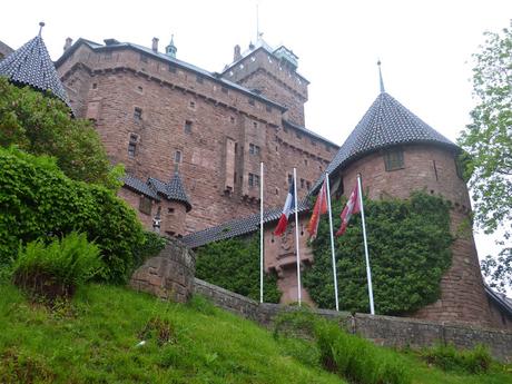 Alsace, le chateau de Haut Koenigsbourg