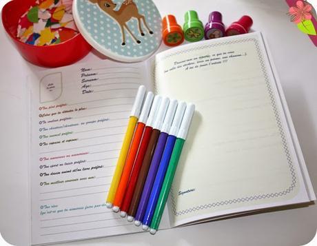 Mon cahier d'amitiés - Mercilili !