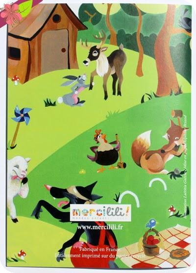 Mon cahier d'amitiés - Mercilili !