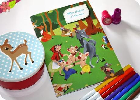 Mon cahier d'amitiés - Mercilili !