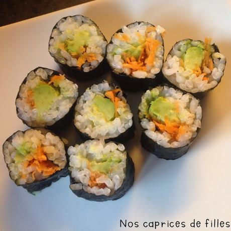 Nos recettes pour recevoir #1  Les makis