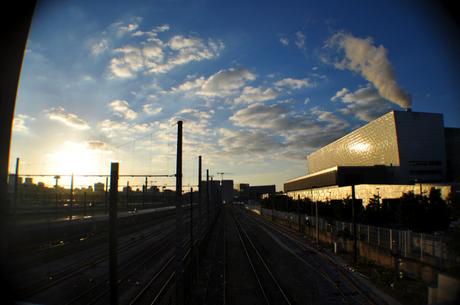 Railways at Sunset