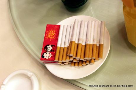 Mariage chinois d'un couple d'ami - La table et sa decoration