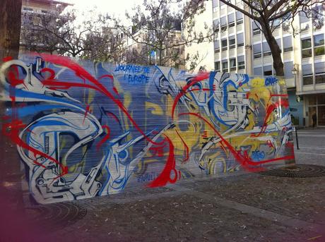 Du Street Art près de chez moi #6: quand l'art fait peau neuve pour la journée de l'Europe