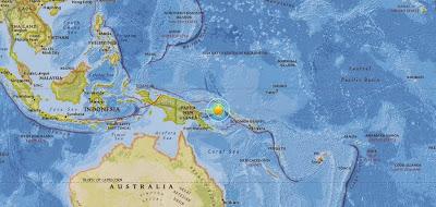 Un tremblement de terre de 7,4 secoue la Papouasie-Nouvelle-Guinée