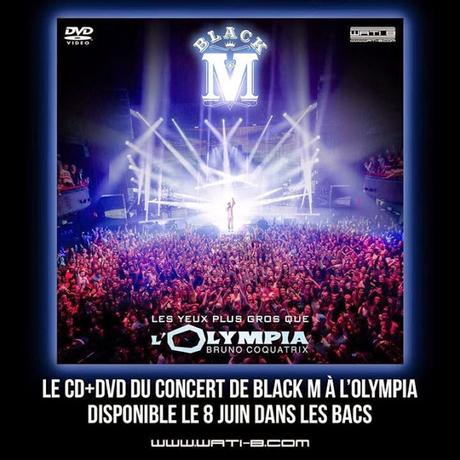 Black M : le CD/DVD de son concert à L'Olympia disponible le 8 juin