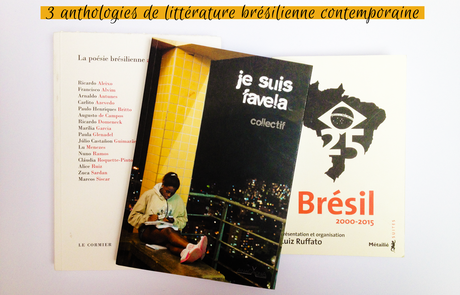 3 anthologies de littérature brésilienne contemporaine