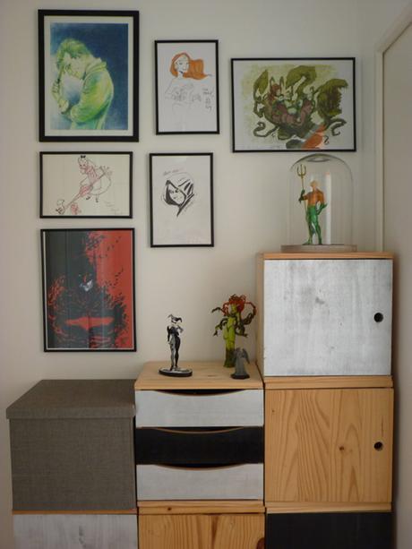 Alice par Chris Panda Wonder Woman rousse par Hassan Saber Robin/ Damian Wayne par Leigh Gallagher  Batman & Poison Ivy par Frederic Pham Chuong 