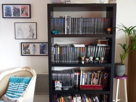 Ma bibliothèque de comics Prints du Lille Comics Festival 2013 et dessins en N&B de Frederic Pham Chuong