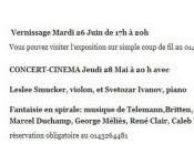 PHILOMUSES exposition YIORGOS TSIRIGOTAKIS Mai/27 Juin 2015ris