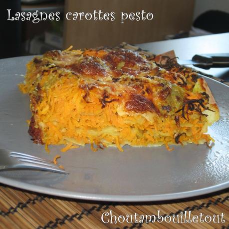 lasagne carotte pesto