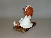 Petite  infirmière personnalisée en porcelaine froide