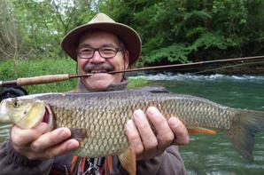Pêche à la mouche dans les rivières de Champagne