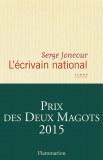 l'écrivain national par Serge Joncour l'écrivain national par Serge Joncour