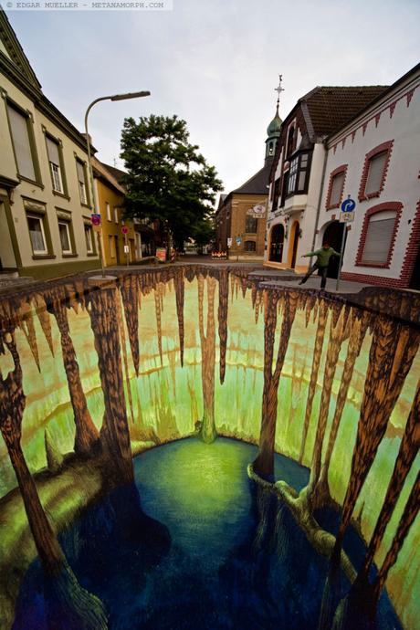 Street Art : les illusions vertigineuses