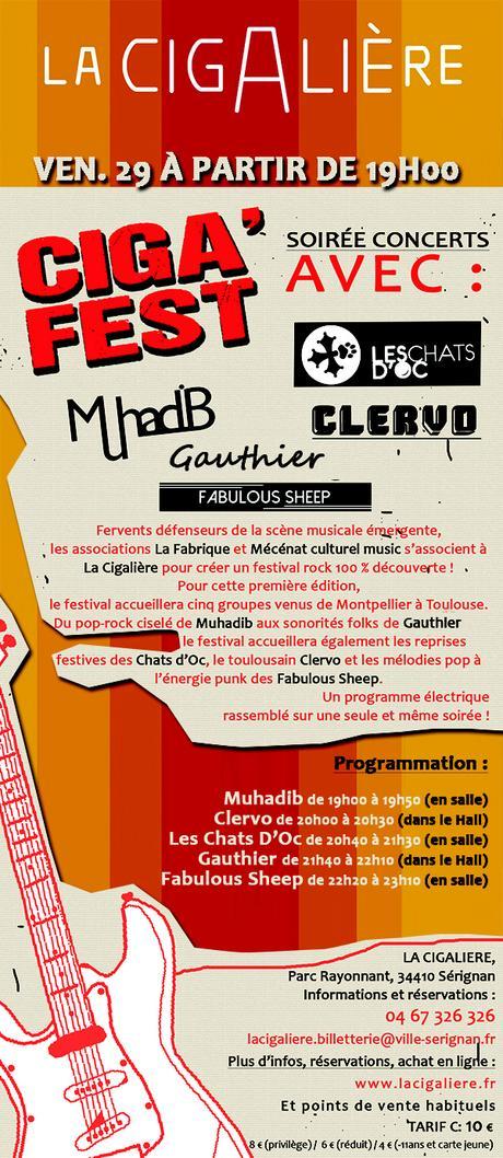 CIGAFEST à La Cigalière – Sérignan