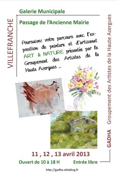 ART et NATURE Expo à Villefranche sur Saône