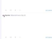 tweets Spontex totalement blancs messages cachés