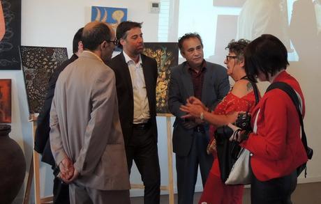 Echanges avec les artistes marocains de Taza à Bessan