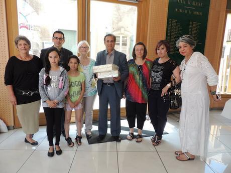 Echanges avec les artistes marocains de Taza à Bessan