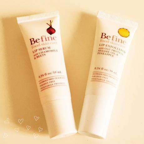 Befine : mon soin (sérum et exfoliant) spécial lèvres irrécupérables